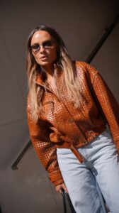 КОСУХА С ПЛЕТЕНИЕМ INTRECCIATO ЦВЕТ ВИСКИ - 57371