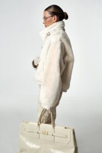 Шубка-бомбер IVORY «Айвори» - 58964